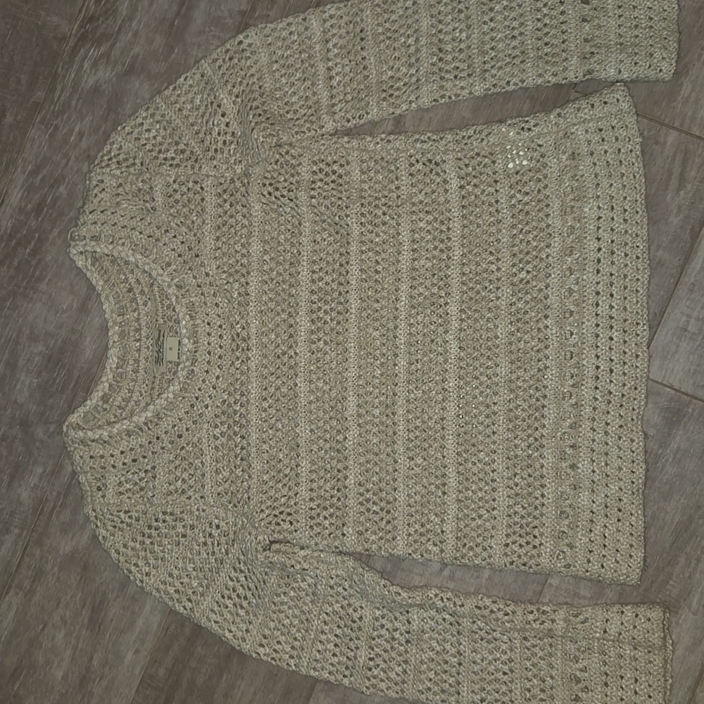 Lucky Brand Open Stitch Sweater